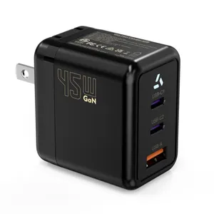 65W GaN Power Bank With Wall Plug, 5000mAh Portable Charger for Phones & Tablets, White thumbnail-5