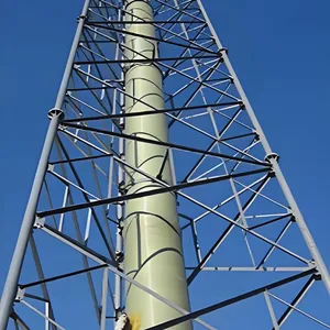 Custom FRP/GRP Fiberglass Tower, Vertical Vessel & Tower Equipment for Chemical, Environmental & Industrial Use thumbnail-3