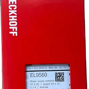 BECKHOFF EL9560 EtherCAT Power Supply Terminal 24V DC to 24V DC Isolated Output Module Original New thumbnail-5