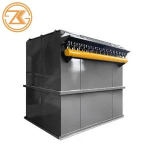Factory 120 Bags Pulse Jet Dust Collector Industrial Bag Filter Dust Removal Equipment For Cement Mining Plant thumbnail-5