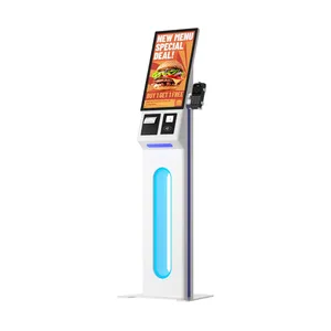 Aonpos APK11 256GB SSD Ordering Kiosk Touchscreen Kiosk With Thermal Printer Multi Functional Payment Terminal Retail Shop Self-service Kiosk thumbnail-3