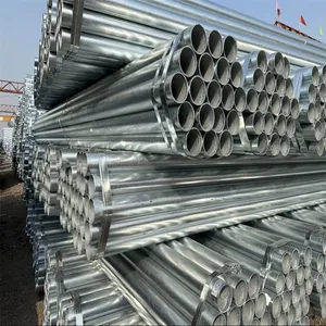 ASTM A53 verzinktes Rohr, BS1387 verzinktes Rohr auf Lager, Sch40 2-Zoll verzinktes Rohr, Sch 40 strukturelles verzinktes Stahlrohr thumbnail-5