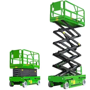 10m 12m Scissor Lift Table Aerial Work Self Propelled Scissor Lift Platform 6m Hydraulic Scissor Lift thumbnail-1