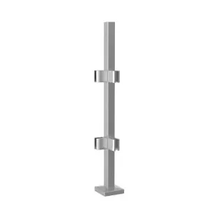SENOTECH Glass Railing Post for Modern Balustrade Systems thumbnail-2