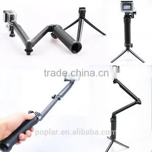 2015 Newest GoPros Camera 3-Way Grip, Arm, Tripod Go Pro 3-Way Grip Camera Monopod for Hero4 3 2 thumbnail-1