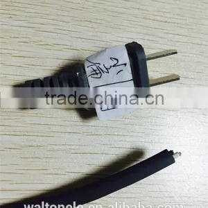 PC POWER CORD Flat Wire Plug 2 Pins Power Cable thumbnail-1
