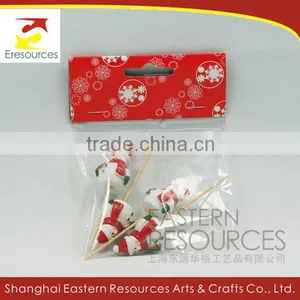 Poly Christmas Snowman Stick thumbnail-1