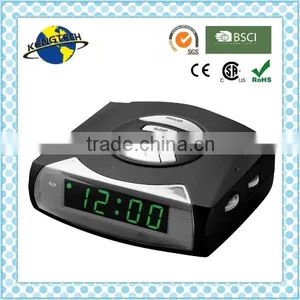Top Selling Snooze Function AM FM PLL Alarm Clock Radio thumbnail-1