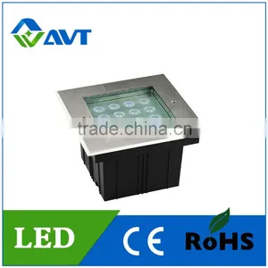 LED 16w 9w 4w Square Underground Lights Fixture Led IP68 thumbnail-1