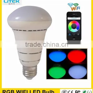 2014 E27/e26/b22 Smart Wifi Led Bulb Color Change Led Bulb Wifi Color Change Led Bulb thumbnail-1