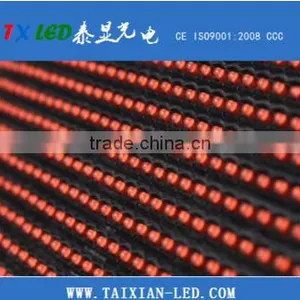 P10 Red Semi-outdoor Running Text LED Panel P10 Semi-outdoor White/blue/red/ Green Single Color Led Display Module thumbnail-2