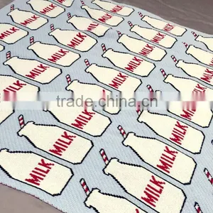 Special Design Widely Used Cotton Knitted Blanket thumbnail-4
