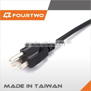 Made in Taiwan High Quality Low Price Samsung tv Power Cord,spiral Power Cord,power Cord With Male Female Plug thumbnail-1