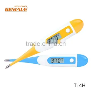 Practical Digital Thermometer, LCD Display for Oral Armpit Rectum Use Waterproof High Accuracy Automatic Off Fast Reading thumbnail-2