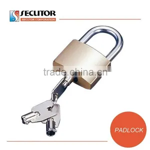High Quality Double Locking Tubular Key Brass Padlock thumbnail-2