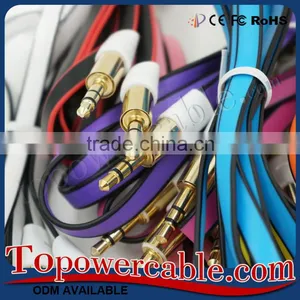 2016 Premium Car Accessories AUX Audio Stereo Cables Cord Low Price in China thumbnail-6