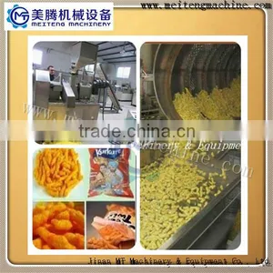 Cheese Ball,Corn Curl,KurKure Snacks Making Machine Skype:lisatanghong+0086-15964515336 thumbnail-1