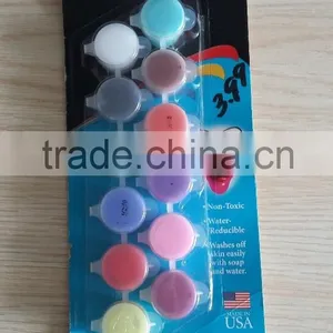 12pots*5ml Face and Body Paint Non-Toxic Washable thumbnail-1