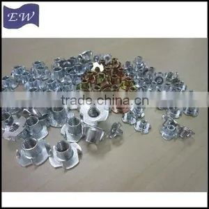 m4 t Nut,furniture Insert t Nuts With 4 Prongs (DIN1624) thumbnail-5