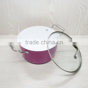 Aluminum Metallic Coating Fry Pan Set Cast Steel Handle Magic Pan thumbnail-3