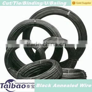 9 Gauge Electric Smooth Wire, Black Annealed thumbnail-1