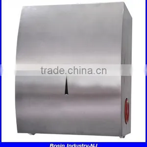 New Design Wall Mounted Stainless Steel Auto Cut Toilet Paper Dispenser thumbnail-1