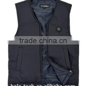 Best Quality Fashion Heating Leather Elderly Vest With High-tech Electric Heating Clothing/elderly Vest Battery Heated Clothing/ thumbnail-1