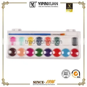 Professional 16Colors Dry Water Color Paint Set For Kids In Stock thumbnail-1