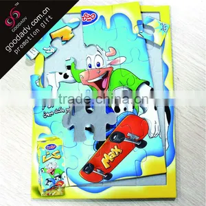 New Arrive Promotional Item Custom Printing Picture Puzzles Games for Kids thumbnail-3