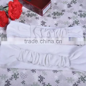 White Polyester Fibre Headband Extensions Braid thumbnail-1