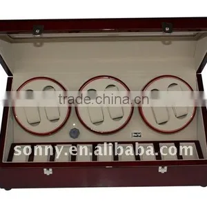 Wooden Triple Watch Winder thumbnail-1