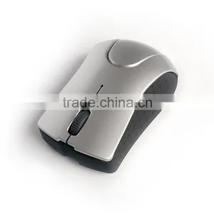 Folding Elegant and Ergonomic Design 2.4GHz Wireless Optical Mouse thumbnail-2