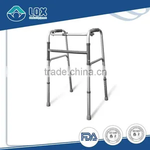 Buy Rehabilitation Aluminum Discount Patient One-button Folding Patient Walker thumbnail-1