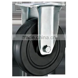 Medium Duty Casters With Rubber Wheel thumbnail-2