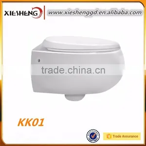 Hot Sell Ceramic wc Sanitary Ware Wall Hung Toilet thumbnail-1