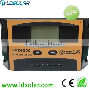 PWM 10A 12/24V Auto PV Solar Charge Controller With LCD Screen thumbnail-4