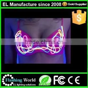 el Bras for Party Night Events Light up Bra and Panties,EL Bra thumbnail-3