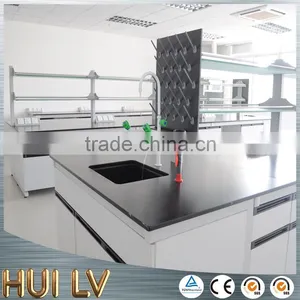Chemistry Laboratory Steel Frame High Quality Central Benches thumbnail-2