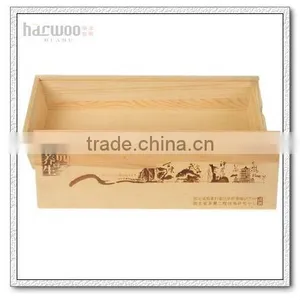 High Quality Wooden Wine Bottle Case for Sale thumbnail-6
