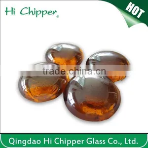 Clear Cashew Shape Decorative Fire Glass Gemstone for Fire Pit thumbnail-4