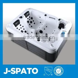 Wholesale Spa Products From Hangzhou China Colorful Water Lamp 5 Person Swim Spa Pool With DVD thumbnail-4