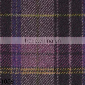 Yarn Dyed Wool Viscose Spandex Woven Fabric thumbnail-1