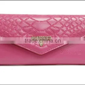 Women's Trifold PU Purse / Ladies Envelope Wallet thumbnail-2