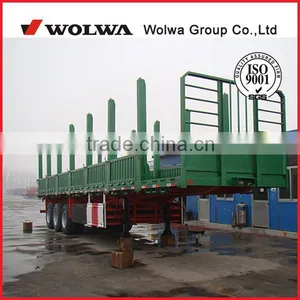 Customer Highly Praised Factory Timber Transport Semi Trailer With Reasonable Price From Wolwa thumbnail-1