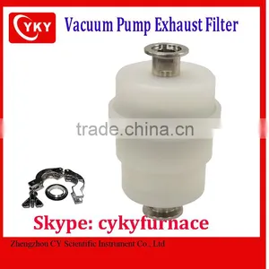 Double Layer Vacuum Pump Exhaust Filter With KF-D25 Adaptor & Quick Clamp CY- EQ-CG-4L-N thumbnail-1