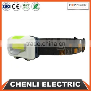 Poppas T12 3w COB Led Outdoor Waterproof Running Camping Walking Reading Led Headlamp thumbnail-1