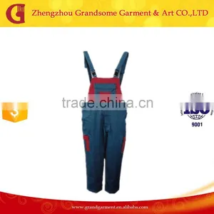 Industrial Workwear Bib Overalls Bi-color Salopette thumbnail-1