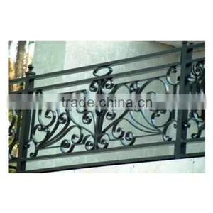 Decorative Wrought Iron Fence thumbnail-1