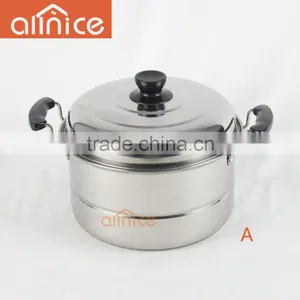Kitchen Implements Multifunctional Stainless Steel Cookware Steamer Pots thumbnail-4