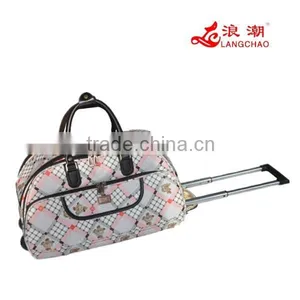Airport Baggage Trolley Duffle Bag for Lady thumbnail-1